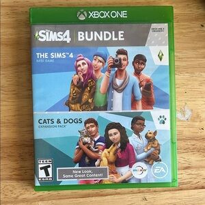 The Sims 4 Bundle for Xbox One - The Sims 4 & Cats & Dogs Expansion pack